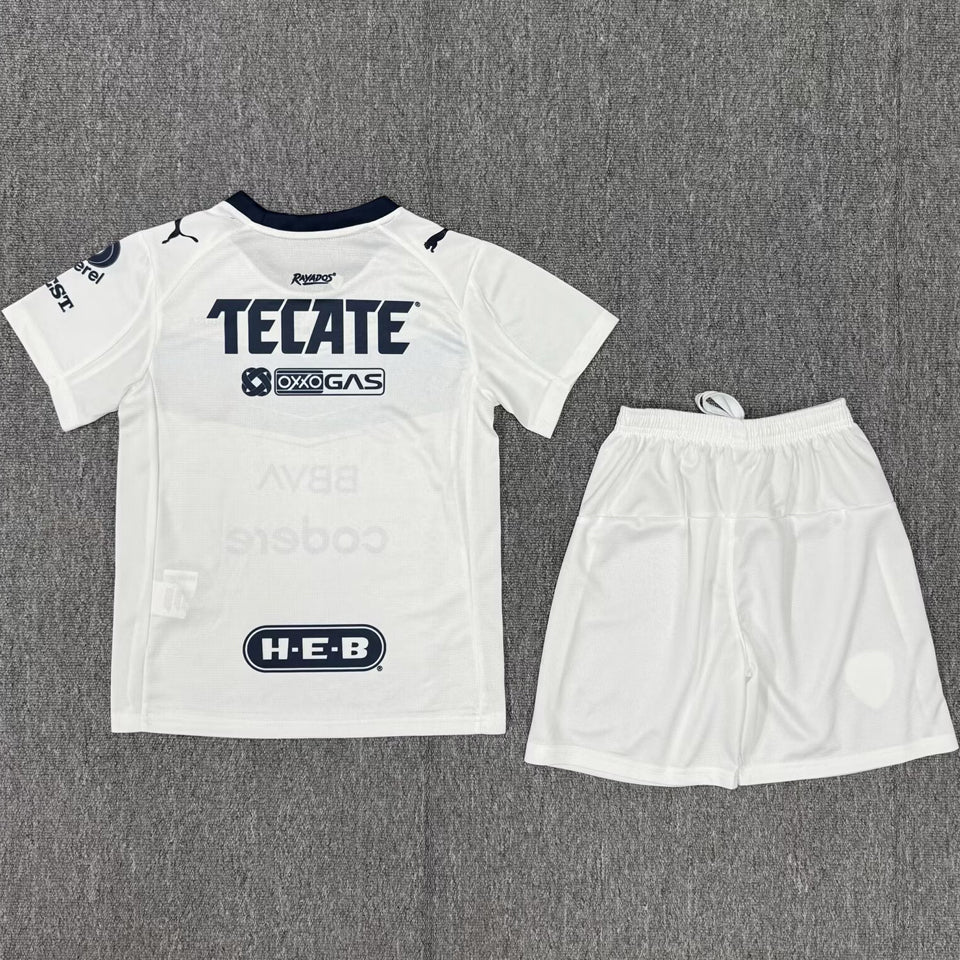 Jersey 2025/26 Monterrey Visitante Manga corta Niño