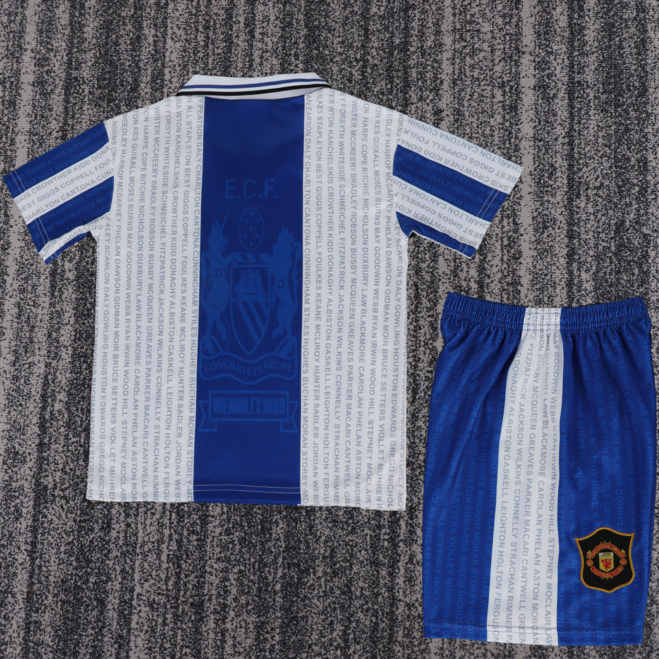 Jersey 1995/1996 Manchester United Tercero Manga corta Niño Retro