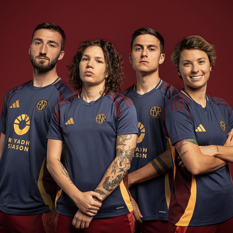 jersey 2024/25 roma tercero manga corta versión fan