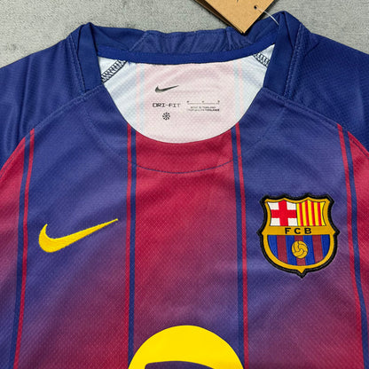 Jersey 2025/26 Barcelona Local Manga corta Mujer