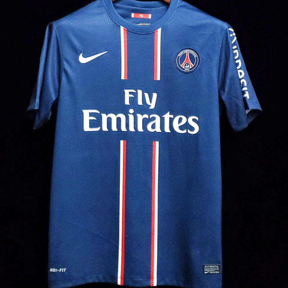 jersey 2012/13 psg local manga corta versión fan retro