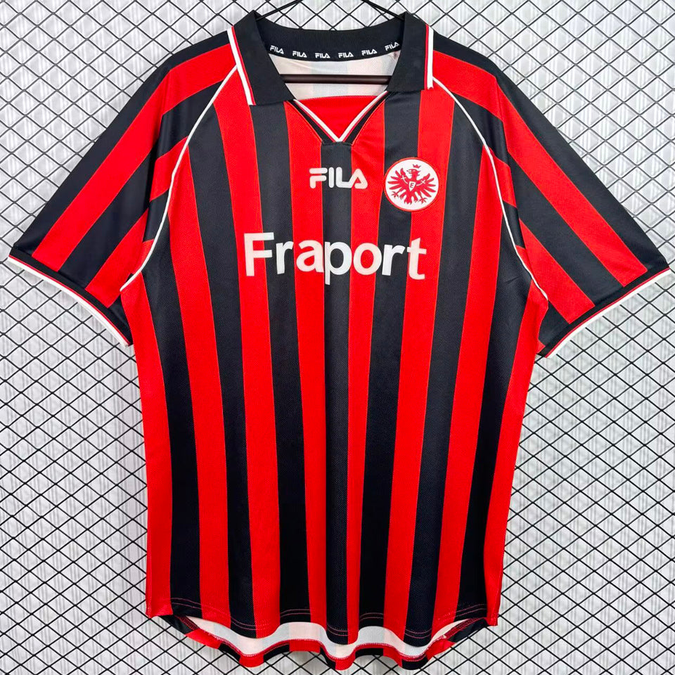jersey 2001/2003 frankfurt local manga corta versión fan retro