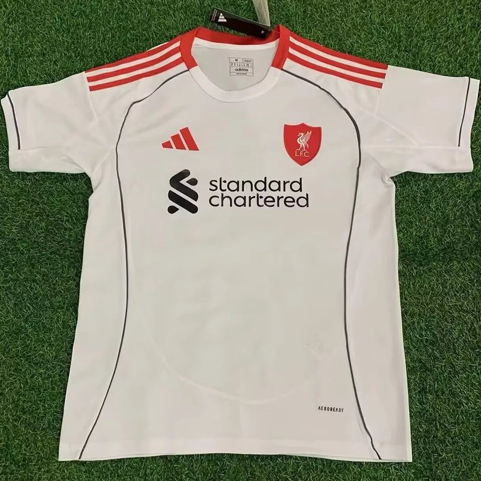 Jersey 2025/26 Liverpool Visitante Manga corta Versión Fan