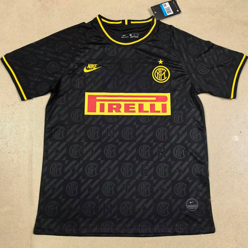 jersey 2019/2020 inter milan tercero manga corta versión fan retro