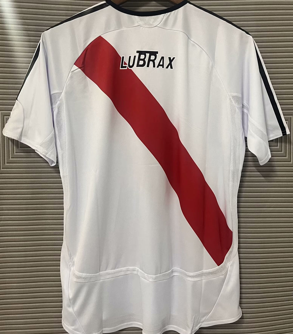 jersey 2006/07 river plate local manga corta versión fan retro
