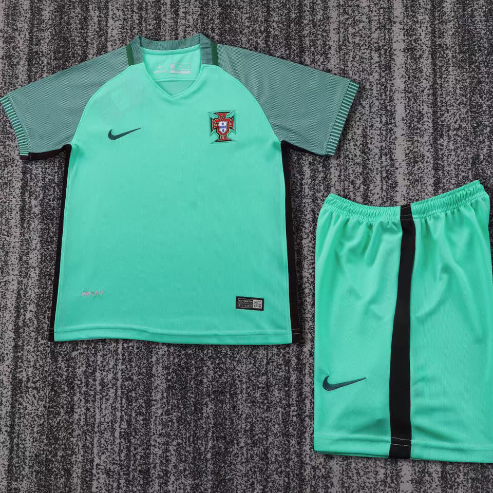 2016 portugal visitante niño selecciones retro
