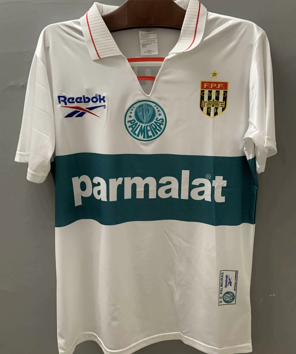 jersey 1997 palmeiras especial manga corta versión fan retro