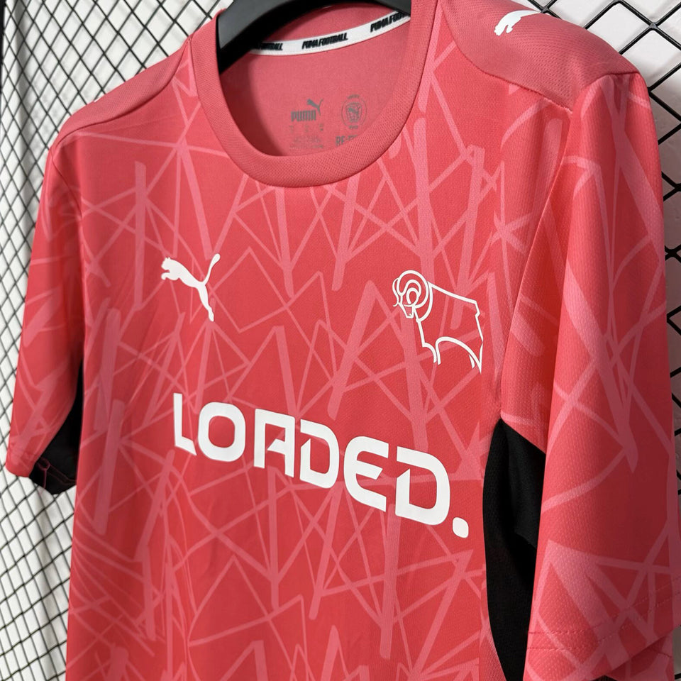 jersey 2026/27 derby county visitante manga corta versión fan