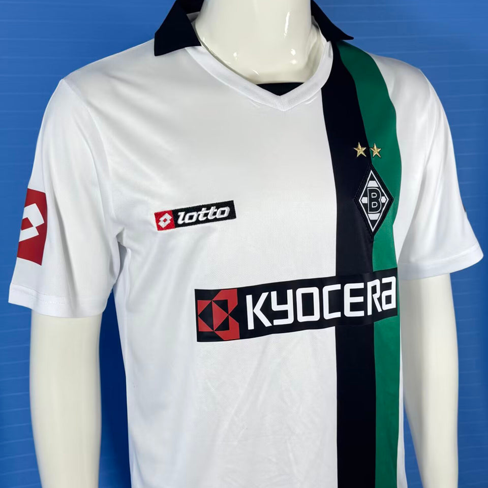 jersey 2008/2009 monchengladbach local manga corta versión fan retro