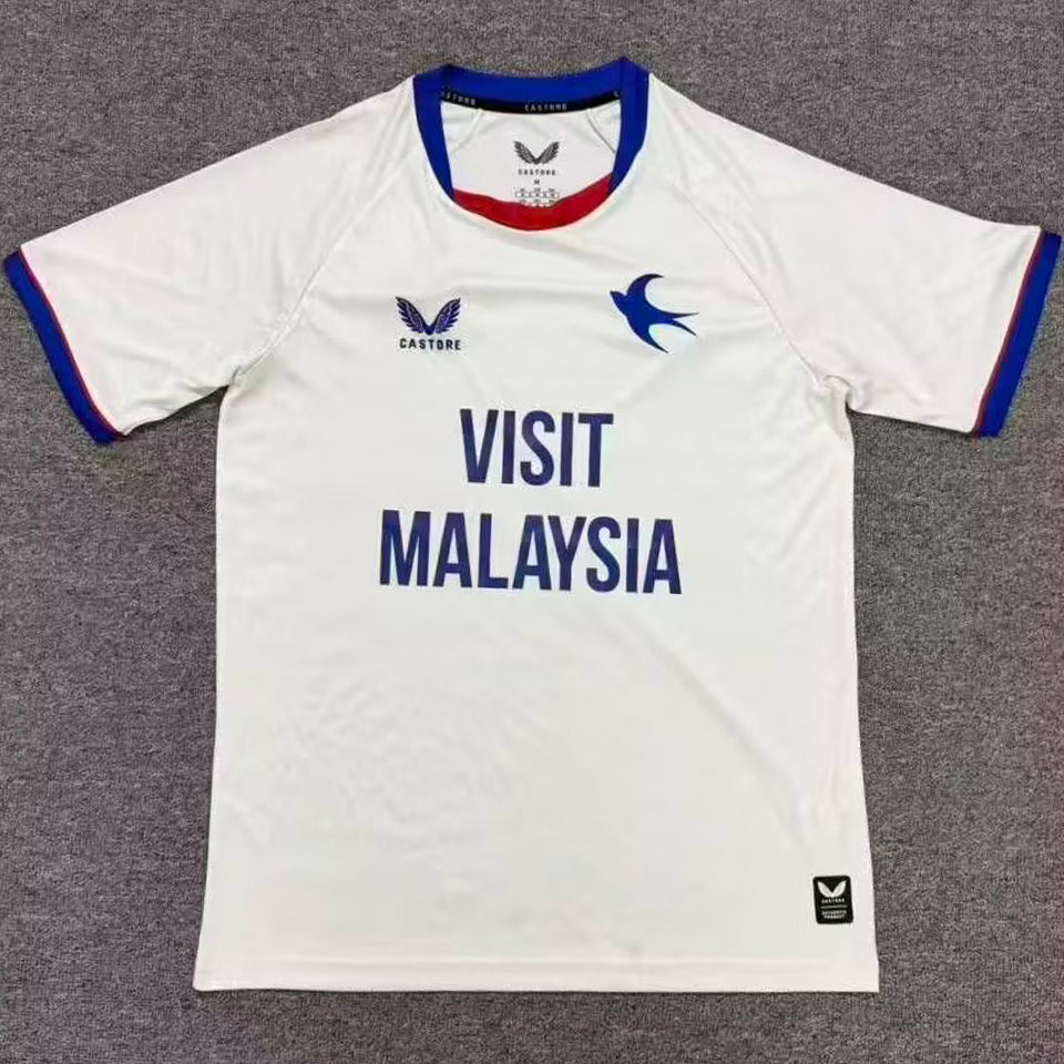 jersey 2026/27 cardiff city visitante manga corta versión fan