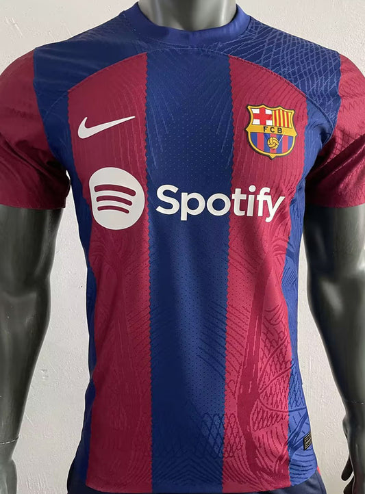 Jersey 2023/24 Barcelona Local Manga corta Versión Jugador