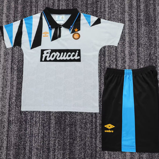 Jersey 1992/1994 Inter Milan Visitante Manga corta Niño Retro