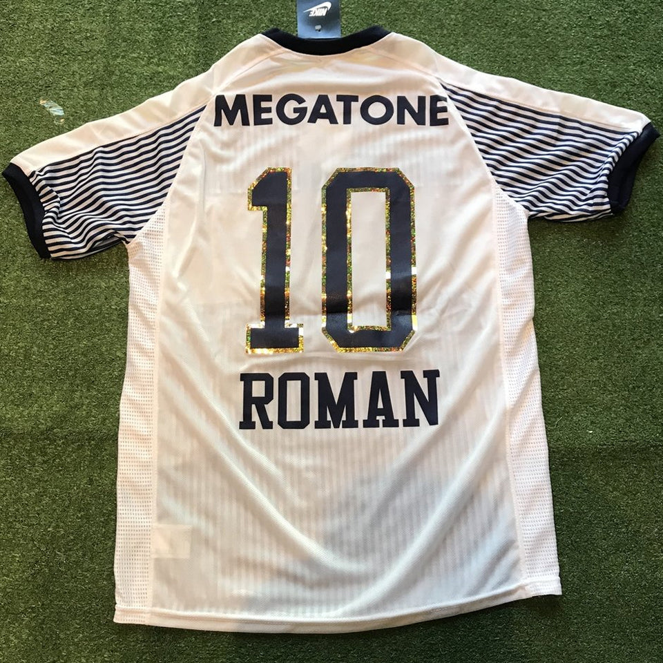 jersey 2006/2007 boca visitante manga corta versión fan retro