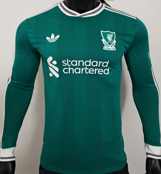 Jersey 2025/26 Liverpool Tercero Manga larga Versión Jugador