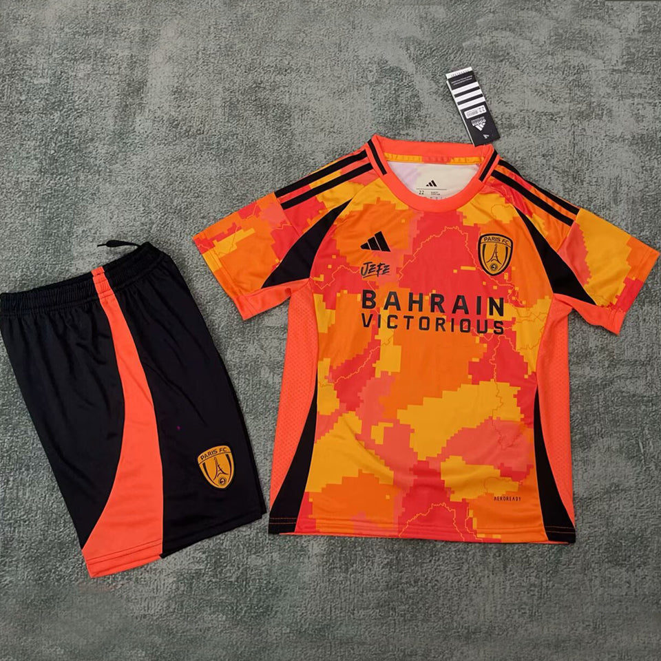 Jersey 2025/26 Paris FC Visitante Manga corta Niño