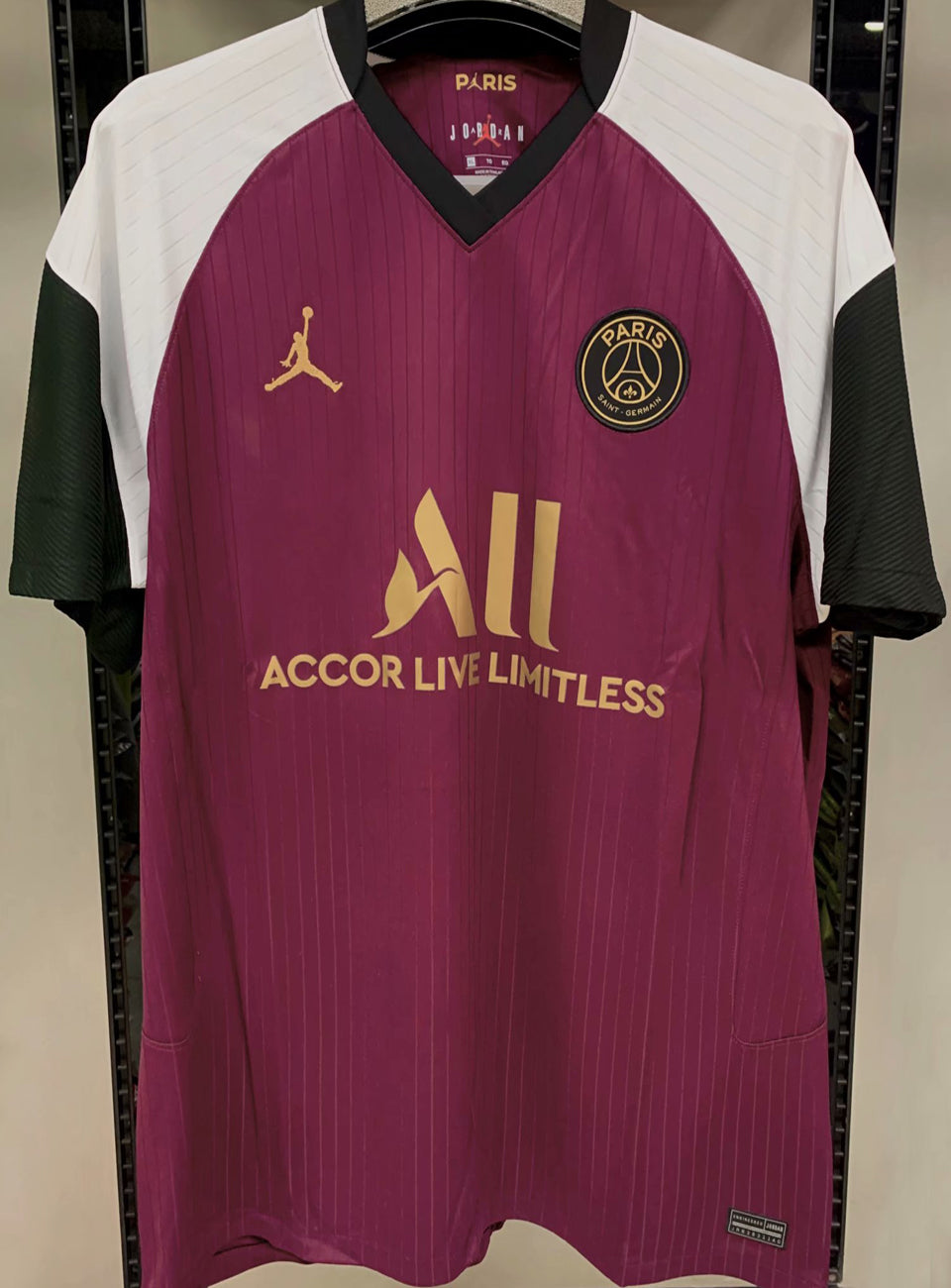 jersey 2020/21 psg jd tercero manga corta versión fan