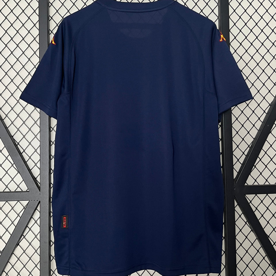 jersey 2000/01 roma tercero manga corta versión fan retro