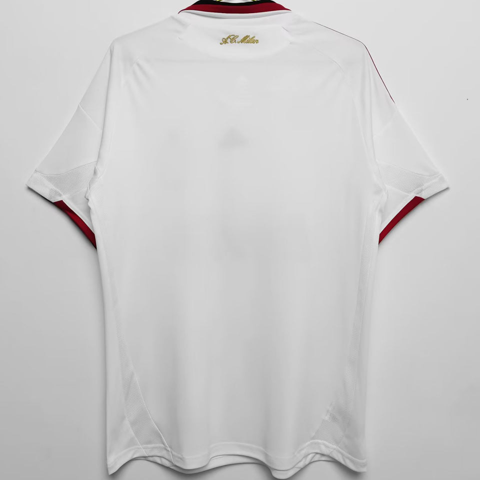 jersey 2009/10 ac milan visitante manga corta versión fan retro