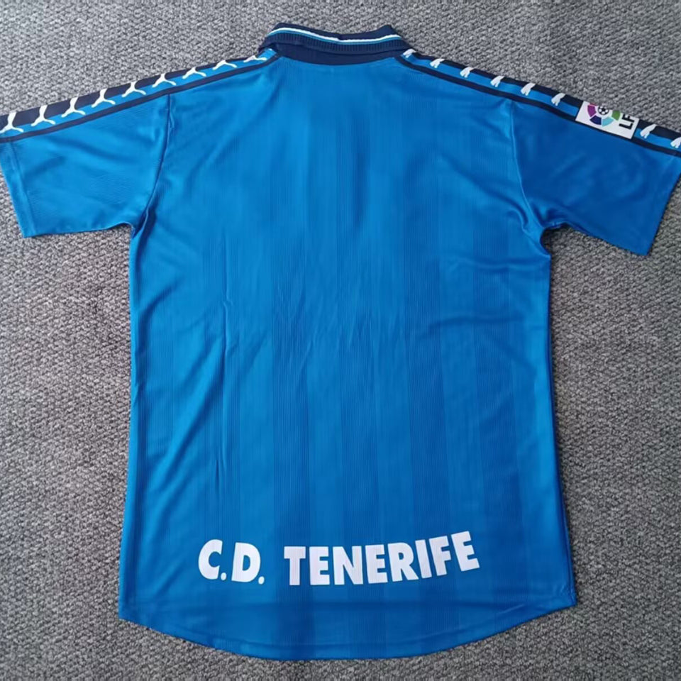 jersey 1998/1999 tenerice visitante manga corta versión fan retro