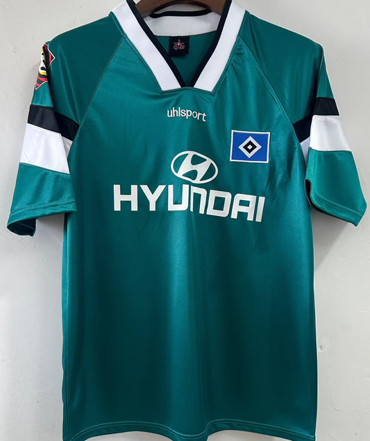 Jersey 1997 Hamburger Tercero Manga corta Versión Fan Retro