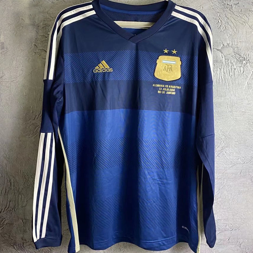 2014 argentina visitante versión fan selecciones retro