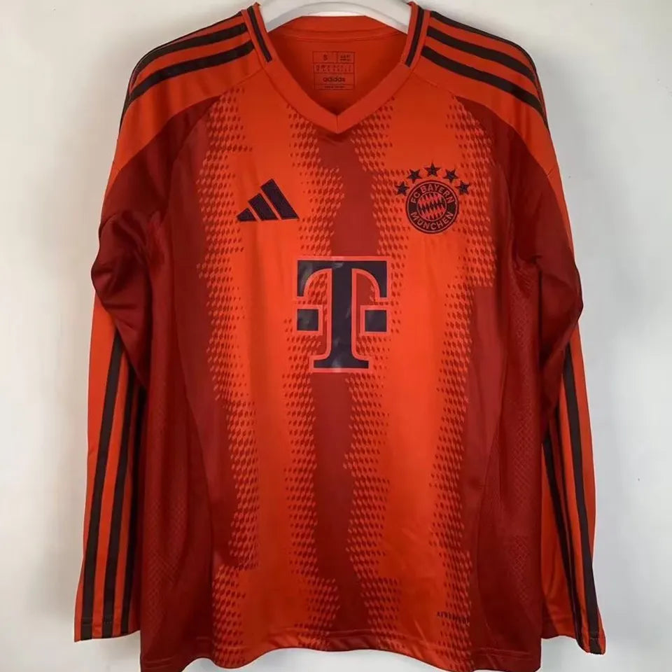 Jersey 2024/25 Bayern Munich Local Manga larga Versión Fan