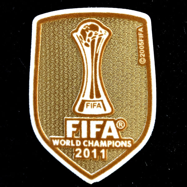 2011 2011 Campeonato Copa Mundial Clubes Parches/Letras