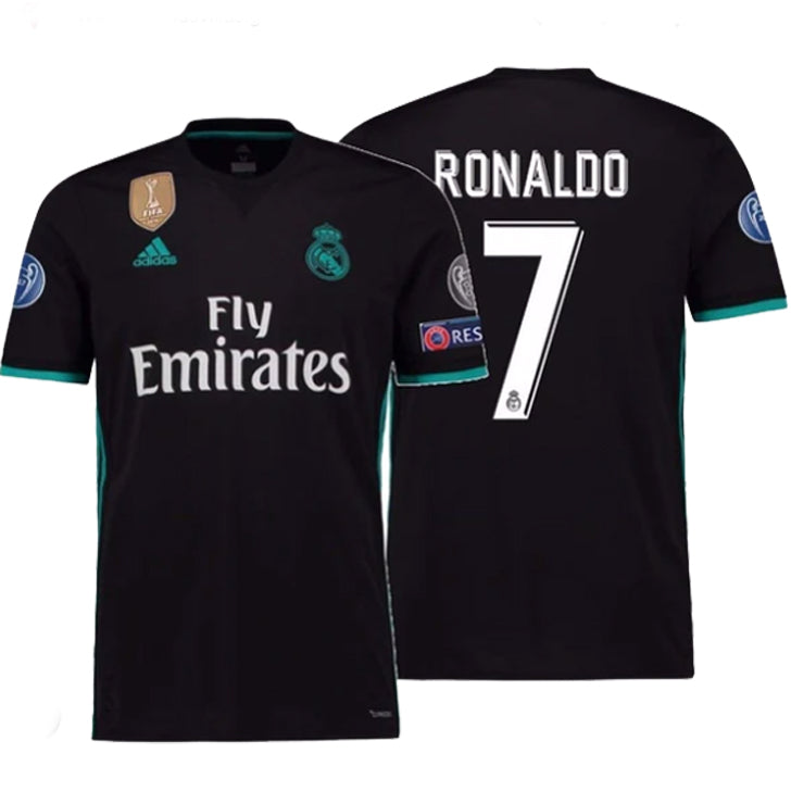 2017/18 real madrid parches/letras
