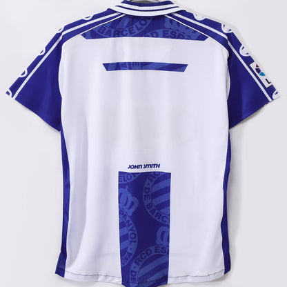 Jersey 1999/2000 Espanyol Local Manga corta Versión Fan Retro