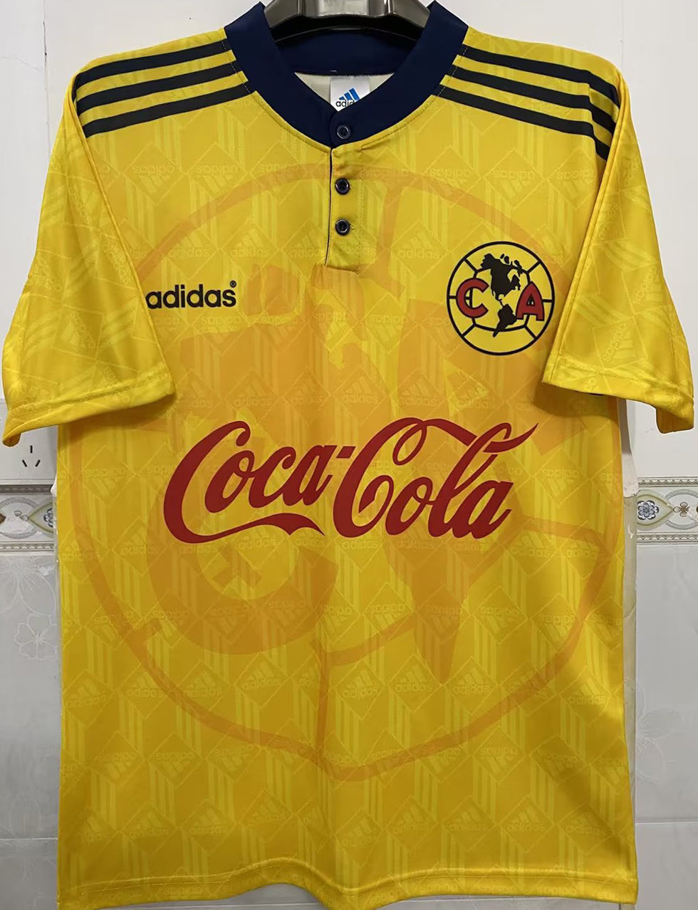 jersey 1998/99 club america local manga corta versión fan retro
