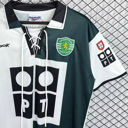 Jersey 2002/2003 Lisbon Tercero Manga corta Versión Fan Retro