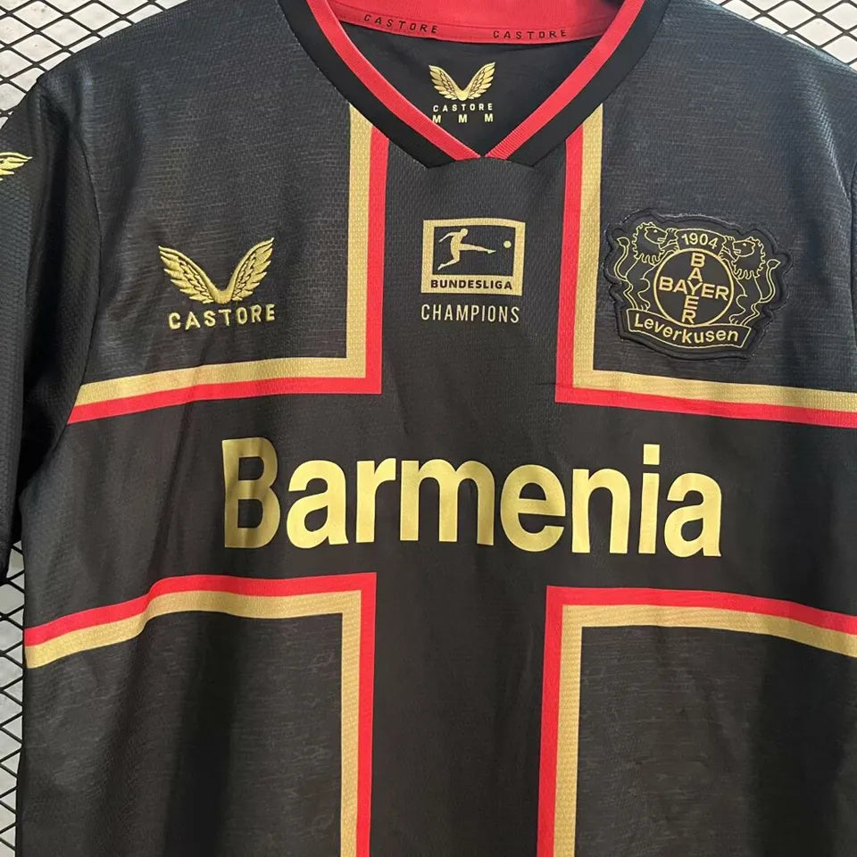 Jersey 2024/25 Leverkusen Champion Especial Manga corta Versión Fan