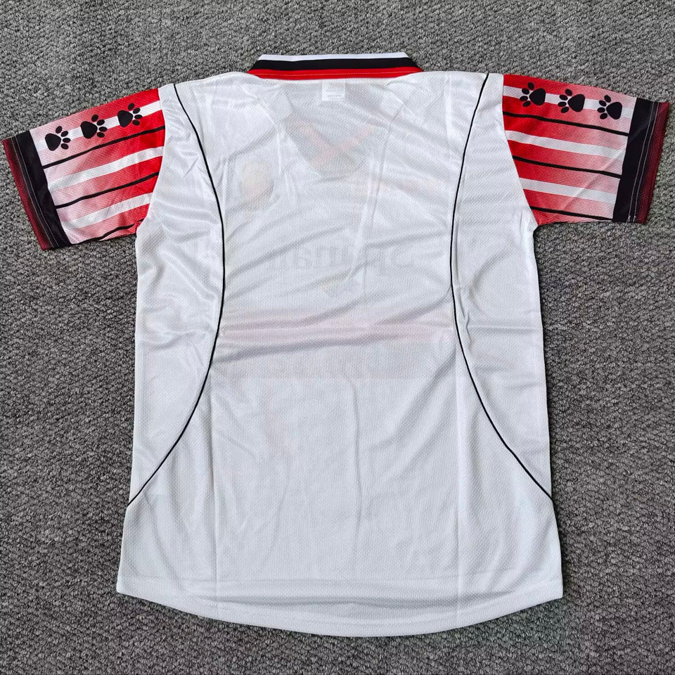 jersey 1997/1999 mallorca visitante manga corta versión fan retro