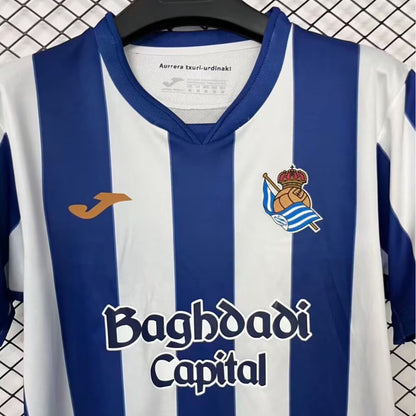 Jersey 2026/27 Real Sociedad Local Manga corta Versión Fan