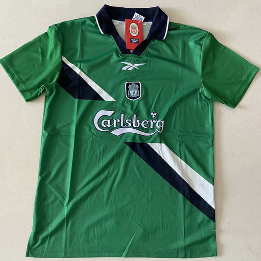 Jersey 1999/2000 Liverpool Visitante Manga corta Versión Fan Retro