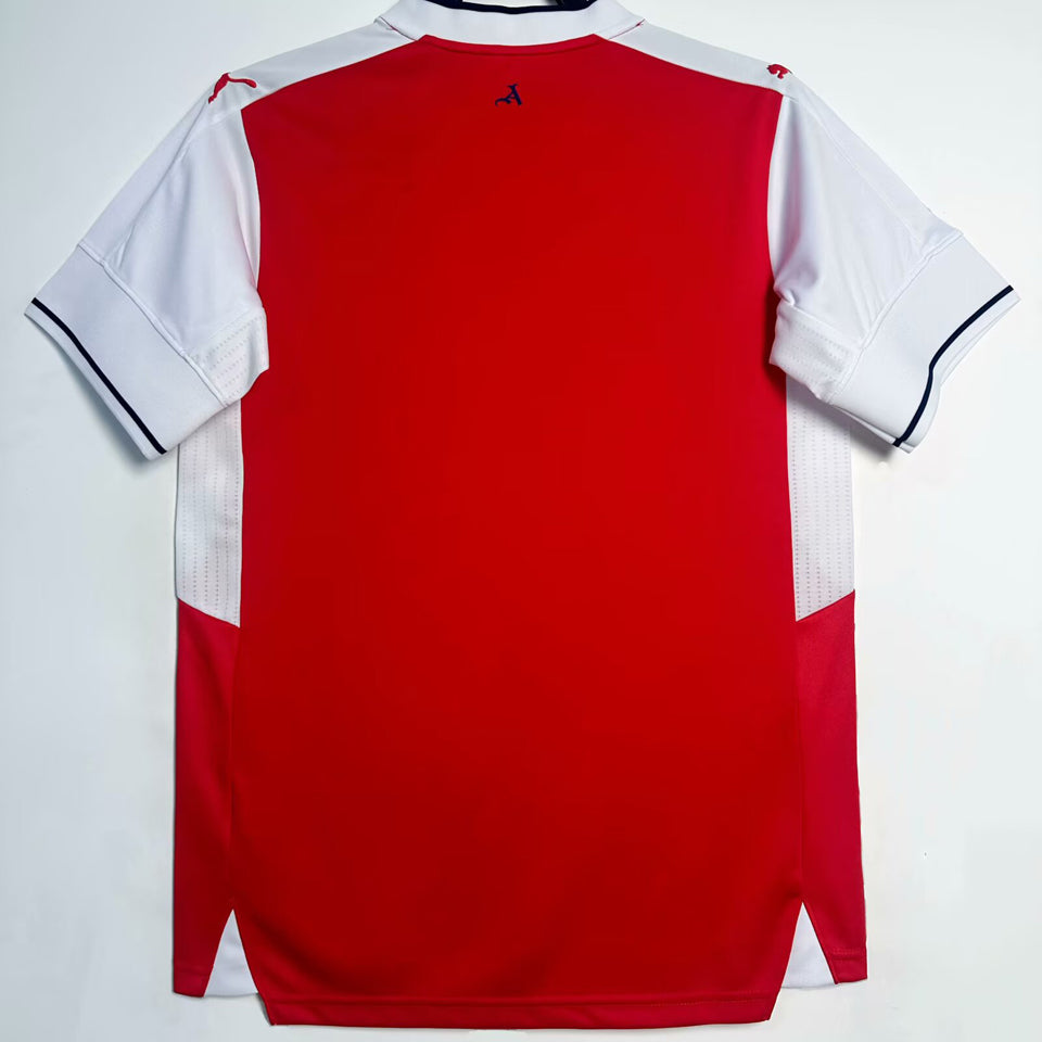 jersey 2016/17 arsenal local manga corta versión fan retro