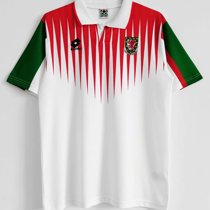 1996/1998 wales visitante versión fan selecciones retro