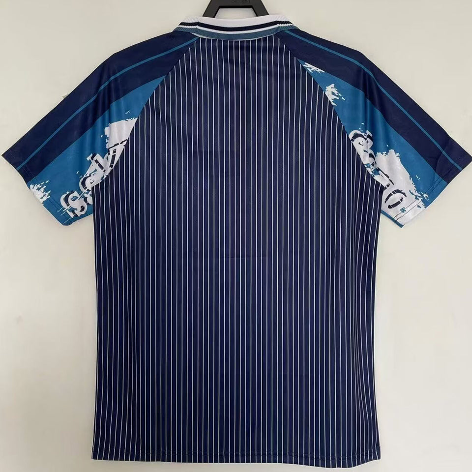 jersey 1996/97 lazio visitante manga corta versión fan retro