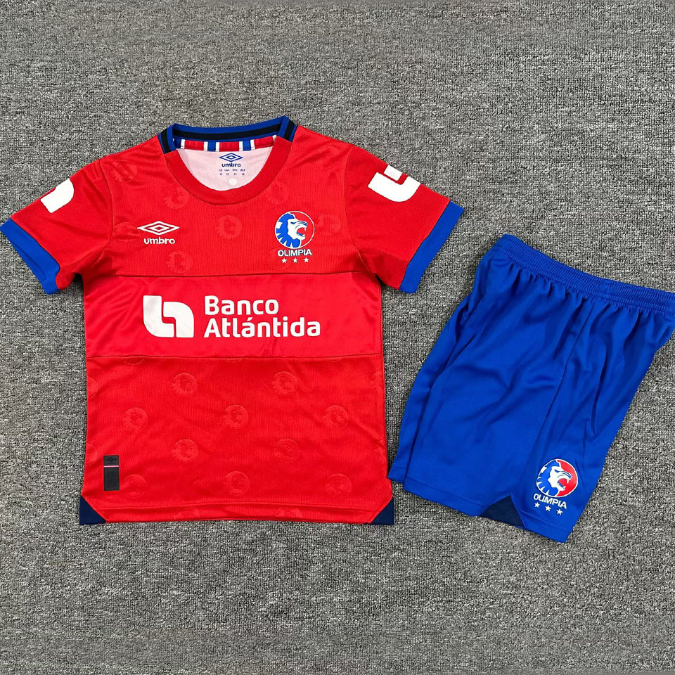 Jersey 2025/26 CD Olimpia Visitante Manga corta Niño