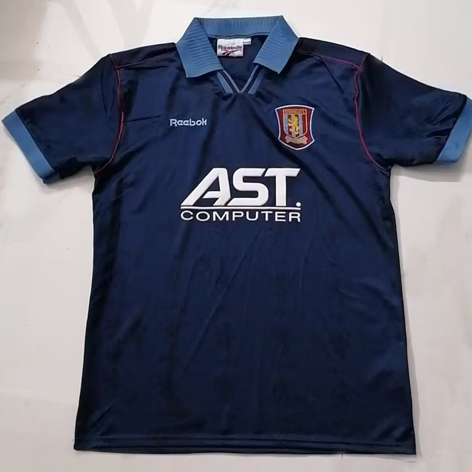 jersey 1995/1996 aston villa tercero manga corta versión fan retro