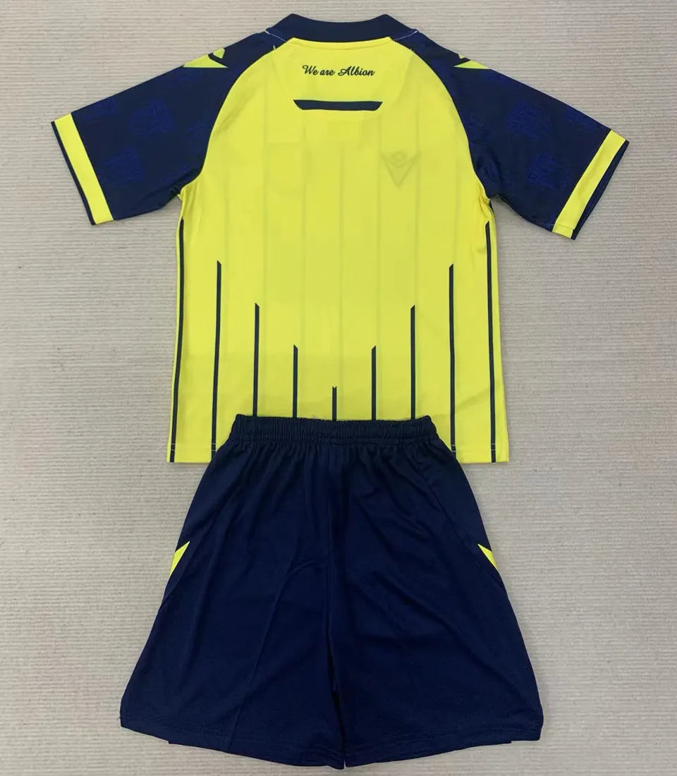 Jersey 2024/25 West Bromwich Albion Visitante Manga corta Niño