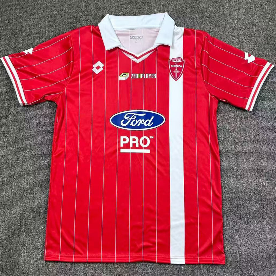 jersey 2025/26 monza local manga corta versión fan