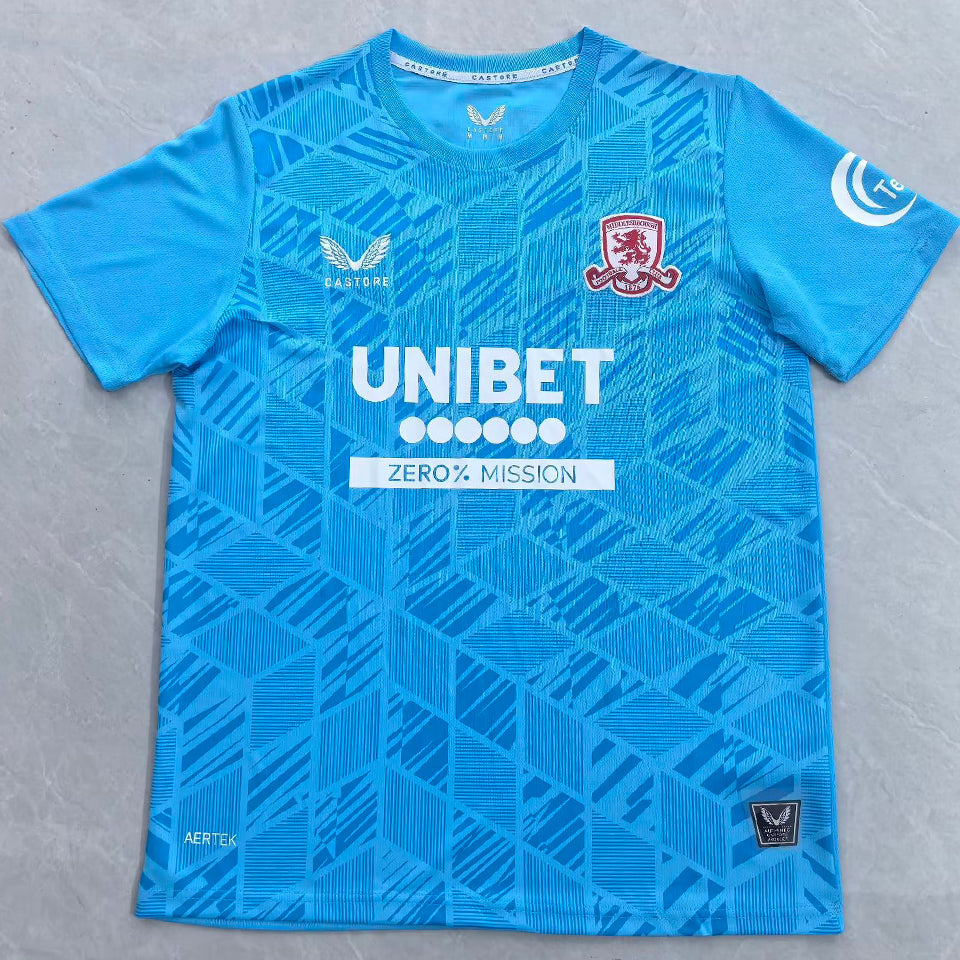 Jersey 2025/26 Middlesbrough Tercero Manga corta Versión Fan