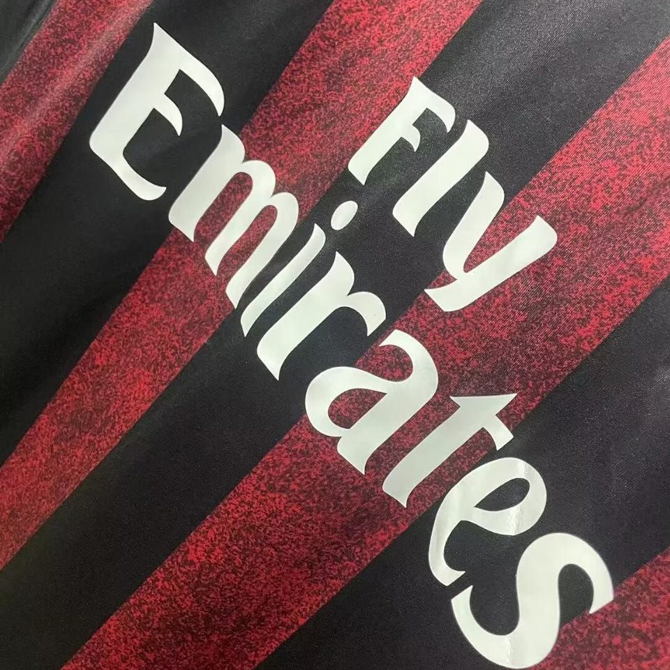 jersey 2015/16 ac milan local manga corta versión fan retro