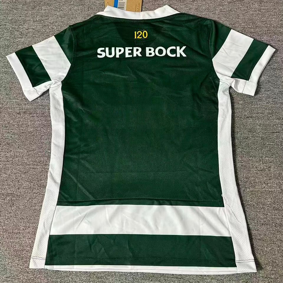 jersey 2026/27 sporting lisbon local manga corta mujer