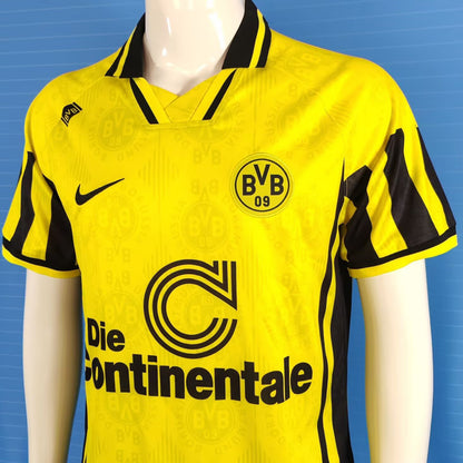 Jersey 1996/1997 Borussia Dortmund Local Manga corta Versión Fan Retro