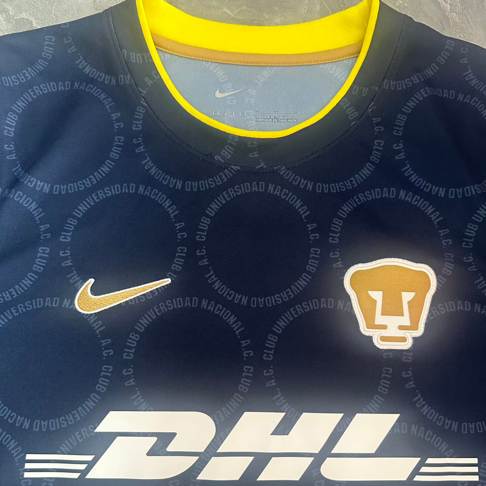 jersey 2026/27 pumas unam visitante manga corta versión fan