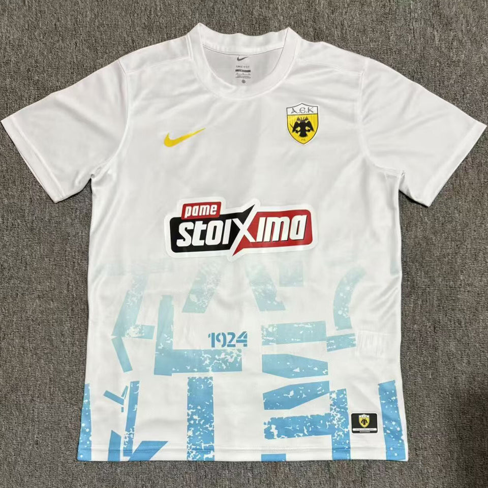 Jersey 2025/26 AEK Athens Tercero Manga corta Versión Fan