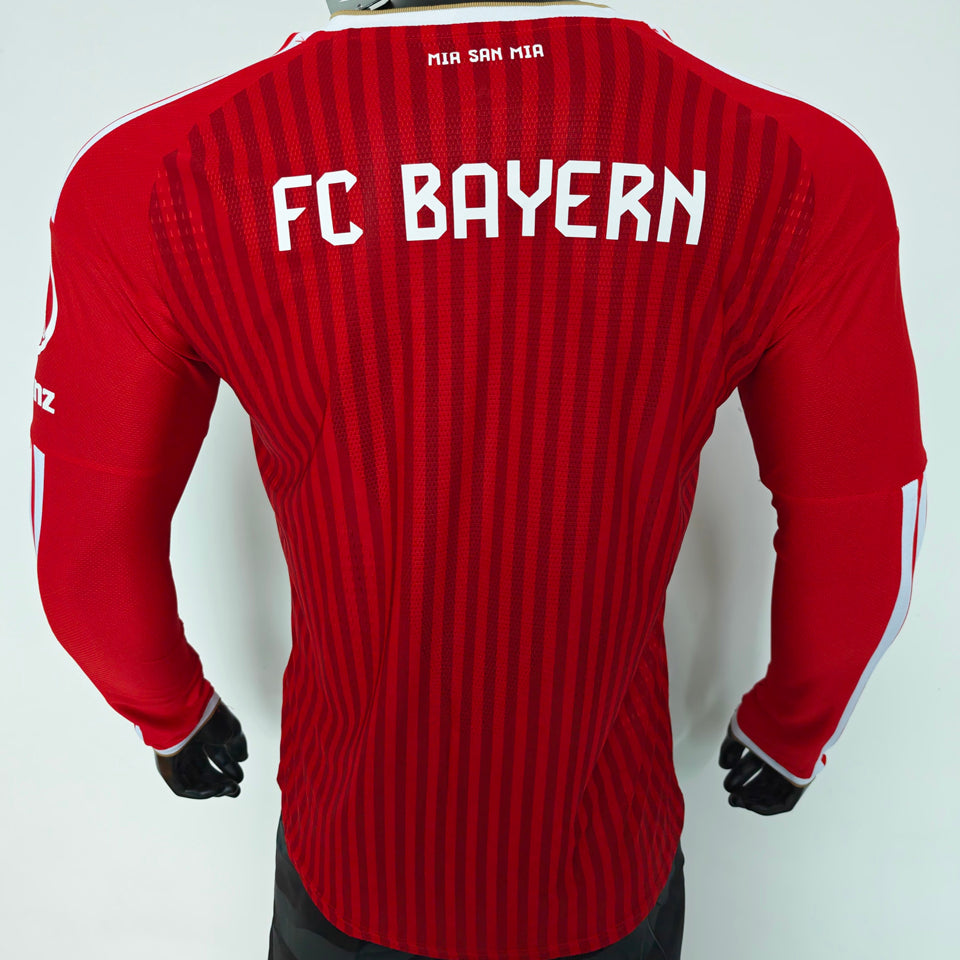 jersey 2026/27 bayern munich local manga larga versión jugador