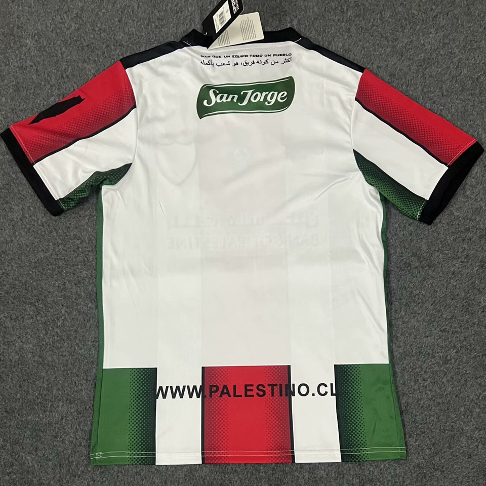 Jersey 2023 Palestino Local Manga corta Versión Fan